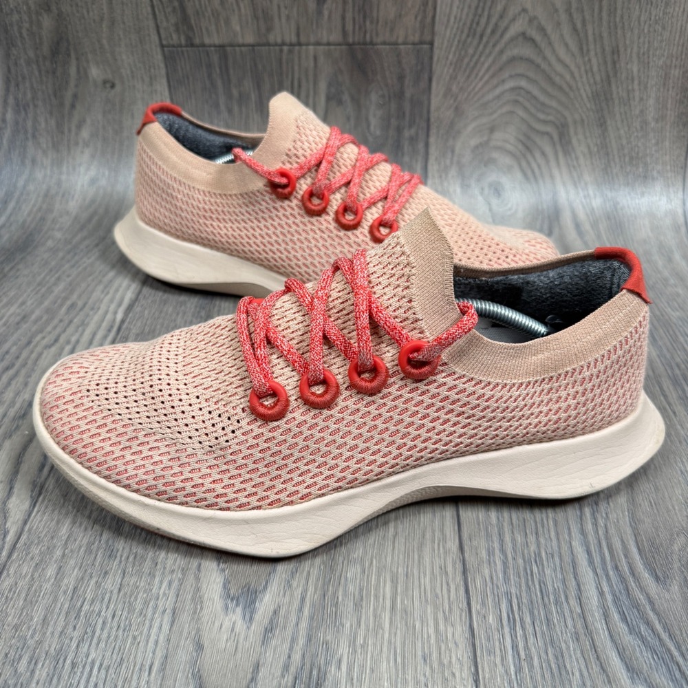 Allbirds Tree Dashers Men Size 10 Peach Red Running Walking Sneakers TD‎ M10